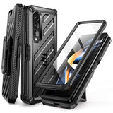 Galaxy Z Fold 4 Shockproof Protective Case with Built-in Screen Protector & Kickstand