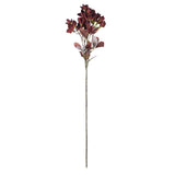 Vickerman 25.5" Burgundy Artificial Primrose Flower Spray, 3 per Bag.