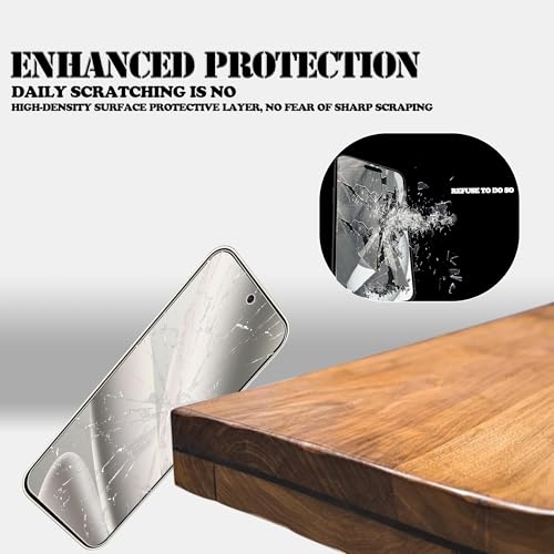 [2+2 Pack Tempered Glass Film For Google Pixel 10 Pro XL Screen Protector 2-Pack with Camera Lens Protector 2-Pack