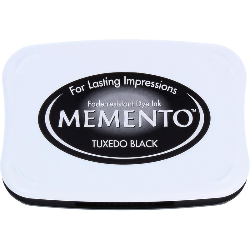 Memento Dye Ink Pad-Tuxedo, 7 X 2 Cm