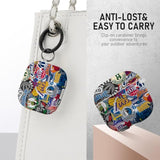 For Apple Airpods 4Th Generation Case Cover(2024), Protective Tpu Soft Cases Cover Rugged For Airpods 4 Case With Cleaner Kit & Keychain For Women Men?Basketball