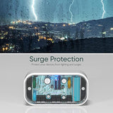 Slim Flat Usb Wall Charger, Ultra Thin 3 Port Wall Adapter With Smart Ic, Low Profile Block Power Cube For Iphone, Ipad, Ipod, Android, Samsung Galaxy, And More