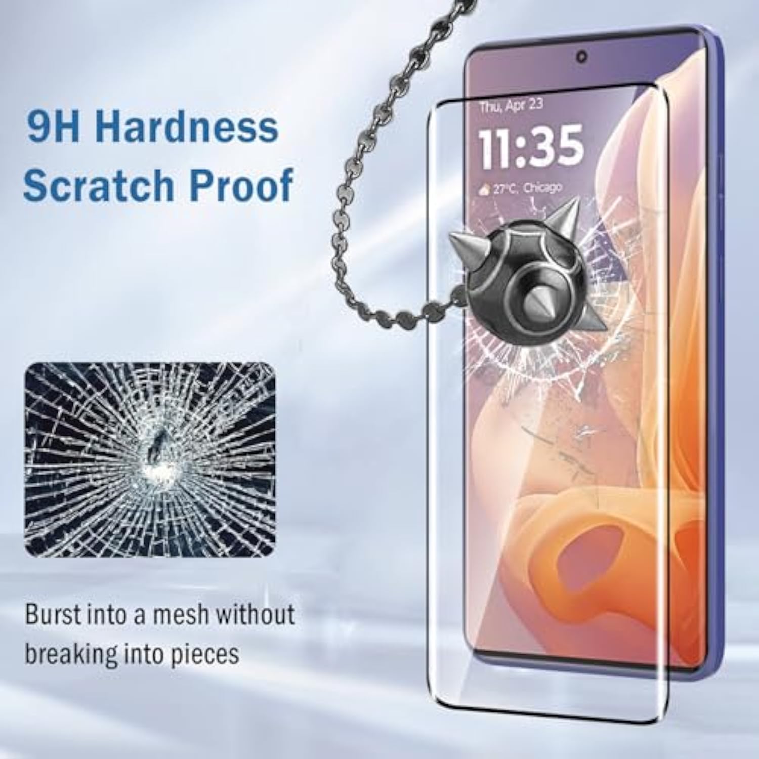 2 Pack 3D Compatible With Motorola Moto G85/Edge 50 Fusion/50 Neo Screen Protector,9H Tempered Glass Film,Hd Clear Scratch Resistant,Bubble-Free For Moto G85 5G Screen Protector