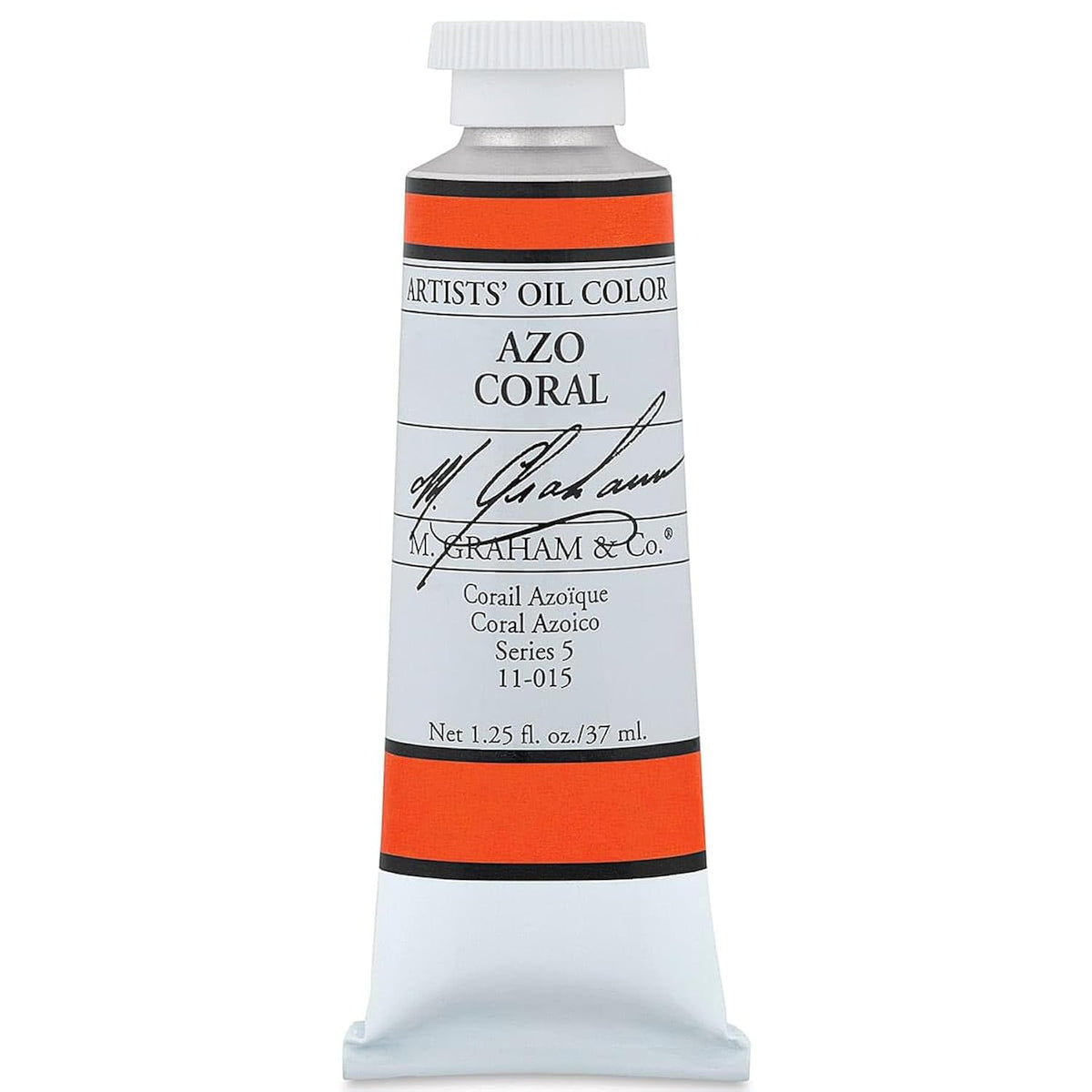 Grm-11-015 Oil Paint, Azo Coral