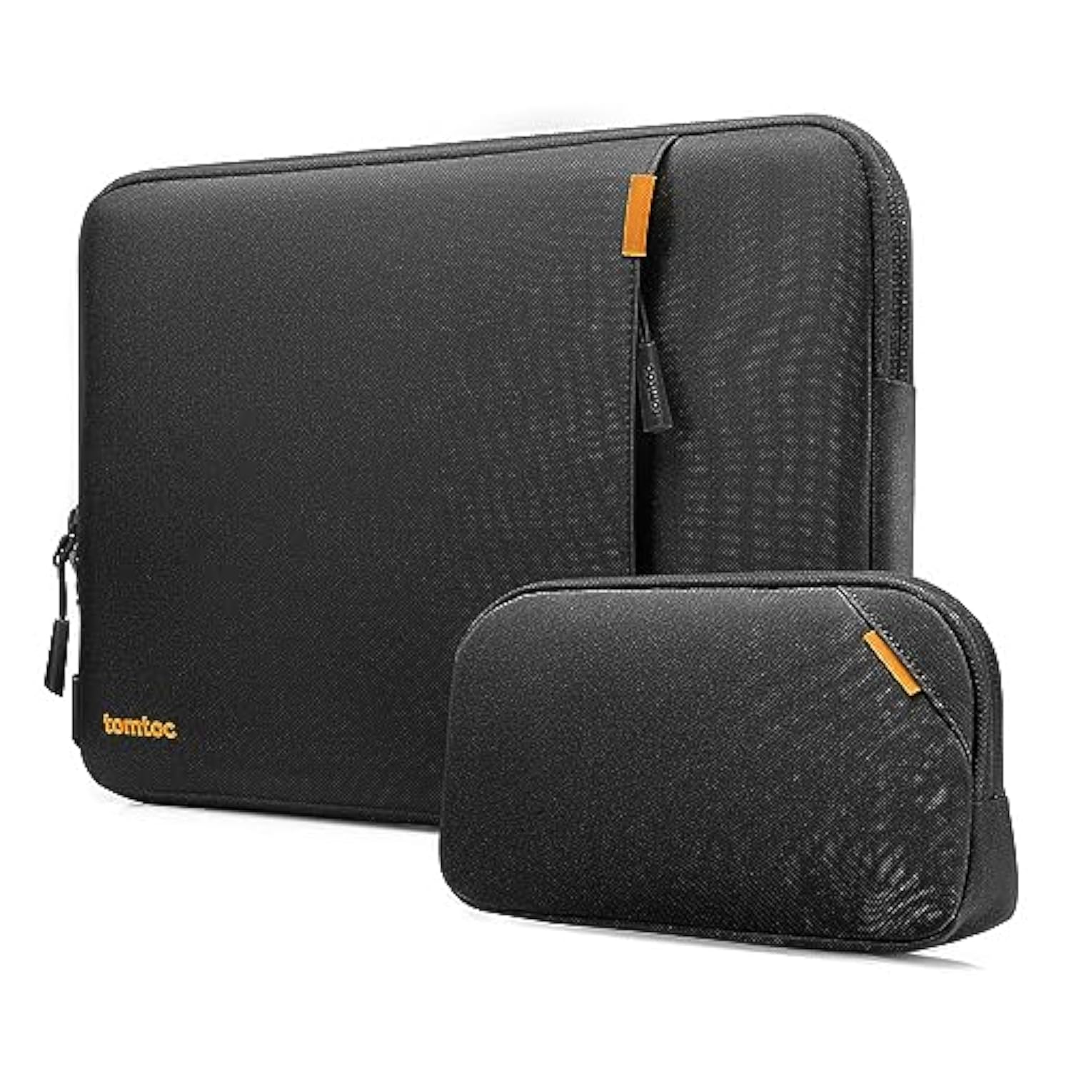 tomtoc 360 Protective Laptop Sleeve Set for 15-inch MacBook Air M4/A3241 2025, M3/A3114 M2/A2941, 15-inch MacBook Pro A1990 A1707, Dell XPS 15 Plus, Water-Resistant Laptop Case with Accessory Pouch