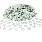 25Th Birthday Confetti Number 25 Confetti 25Th Anniversary Party Confetti For Party Table Decoration Supplies Or Diy (Silver 1.5 Oz 1500 Pieces)