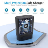 Galaxy S25 S24 Usb C Charging Block 25W Pd Super Fast Charger Type C Wall Plug Adapter Quick Charge For Samsung Galaxy S25/S24/S23/S22/S21/S20/Z Fold 3/4/5/Note20/Iphone 16/15 (Black 1Pack)