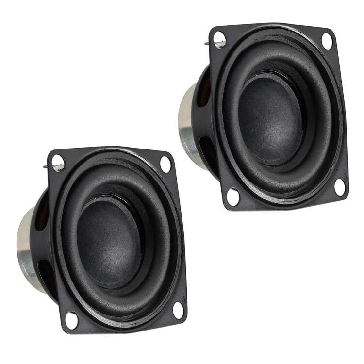 2inch 4Ohm 10W Full Range Audio Speaker Stereo Woofer Loudspeaker for Arduino (2pcs)