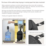 Phone Lanyard Crossbody Wrist Strap, Clip And Go Strap For Phone With Wallet Crossbody, Adjustable Phone Strap Crossbody Compatible With All Phones (Black)