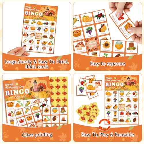 Pumpkin Decor Set, 23 PCS Fall Harvest Bowl Filler Decorations