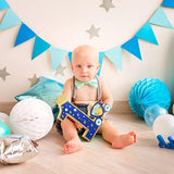 Prince Number 1 Wooden Sign Royal 1St Birthday Table Centerpiece Princ