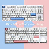 Pbt Keycaps Cherry Profile White Keycaps For Mechanical Keyboards Gateron Cher