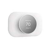 Nest Thermostat Wall Plate - Compatible With Google Nest Thermostat 2020 - Nest Thermostat Trim Kit, Nest Thermostat Wall Plate Cover Accessory Easy Installation - Snow