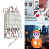 Led Module Replacement Lights For Inflatables With Self Adhesive Pad 20Pcs 5630Smd Ip65- Ideal For Yard Holiday Inflatab