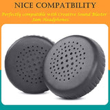 Upgrade Ear Pads Ear Cushions Replacement Compatible With Creative Sound Blaster Jam Headphone Protein Leather Earpads