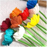 10 Stem 11" Bouquets Artificial Flowers Poppy Flowers,No Fade Faux Anemone Wild Flowers For Kitchen Table Centerpiece Vase,Home Greenery Wedding Holding Flowers Backdrop Arch Wall(White)