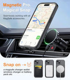 Magnetic for iPhone 15 Case,with Screen Protector+Wrist Strap,Compatible with MagSafe,Camera Protection,Military Grade Drop Protection,Slim