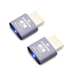 Hdmi Dummy Plug Fit-Headless Display Emulator Ddc Edid Headless Ghos With Wind