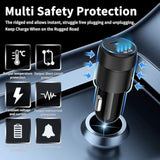 48W Usb C Car Charger, Dual Port Fast Car Charger With Pd&Qc4.0, Ultra-Fast Charging For I Phone 16/15 Pro/Samsung S24, Compatible With Car/Truck/Suv, Perfect For Drivers, Travelers & Tech Enthusiasts