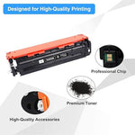 131A/X Toner 5-Pack (BK/C/Y/M) for Pro 200 M251nw, M276nw