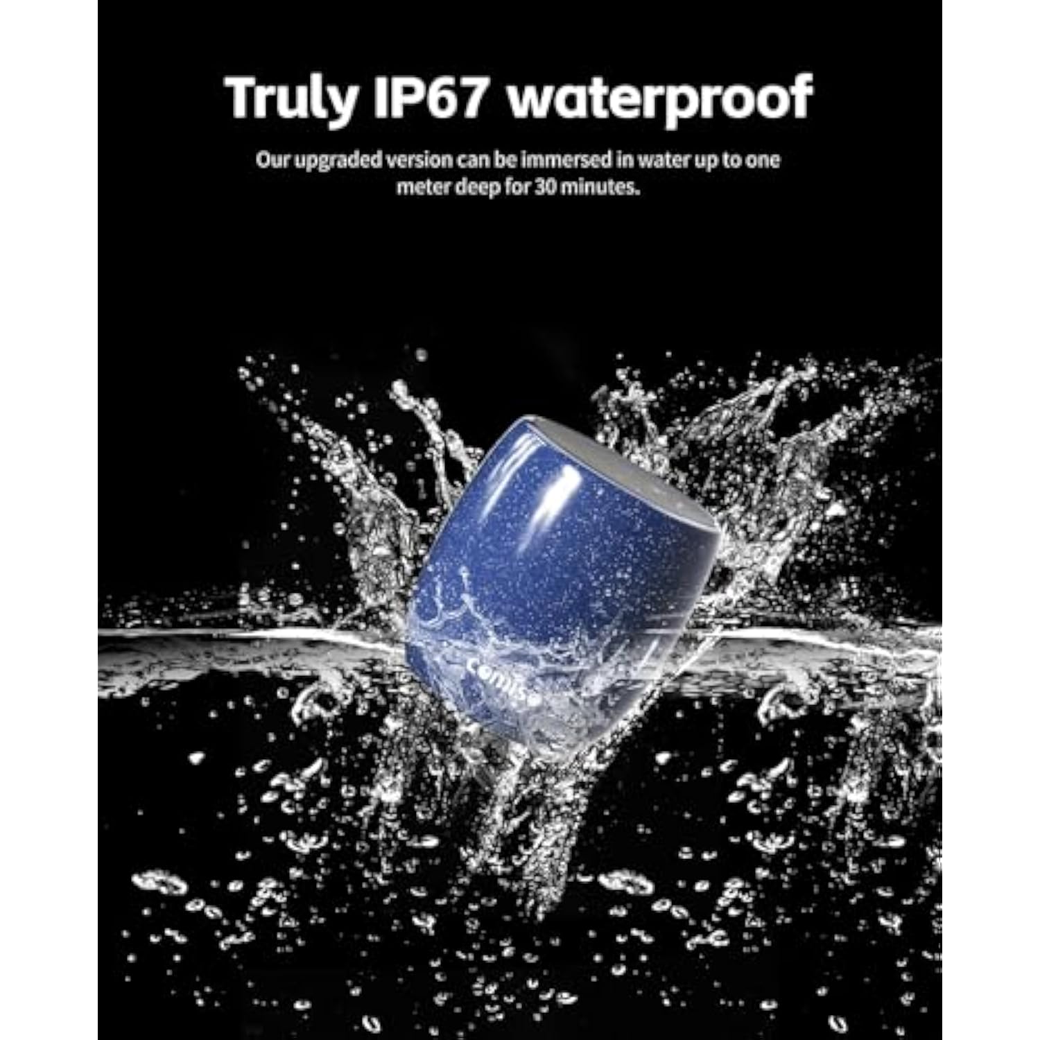 Small Speaker, Bluetooth Speaker With 360°Hd Stereo Sound And Robust Bass, Mini Speaker With Built-In Mic, Hands-Free Call, Portable Speaker For Hiking, Biking, Car, Or Trip, Ideal Gift For Men, Women