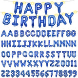85pcs 16" Custom Name & Age Balloons — Personalized Foil Letters for Parties