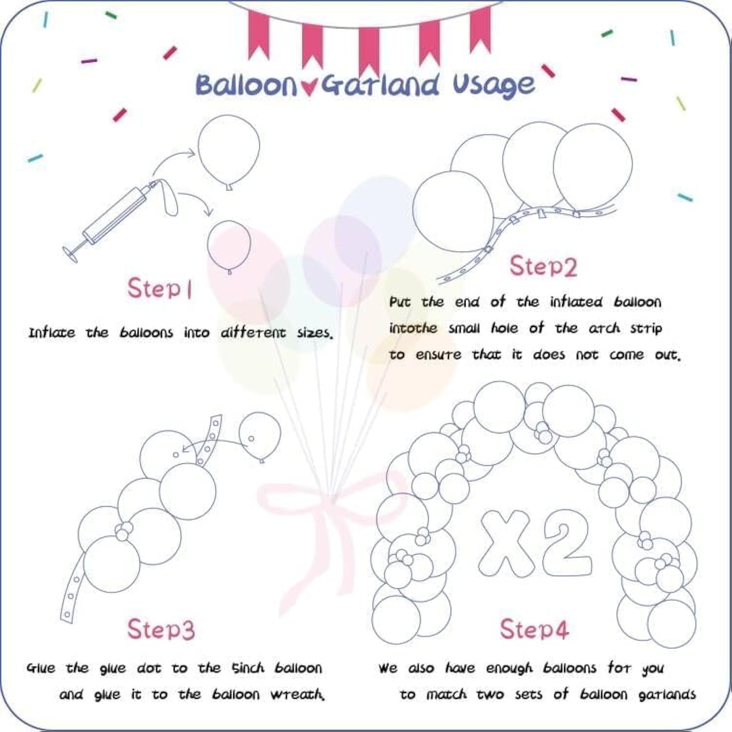 412Pcs Pink Balloon Arch Kit 18 12 10 5 Inch Different Sizes Pink Balloon Arch For Valentine'S Day Birthday Baby Shower Gender Reveal Wedding Party Decorations