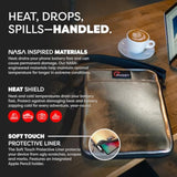 Insulated Thermal Sleeve For Laptops, Ipads, Macbooks & Similar Sized Tablets Or Laptops Up To 13" - Patented Nasa Thermal Technology Extends Battery Life In The Cold (Gold)