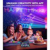 App Dj Laser Lights Professional - 200+ 3D Rgb Animation Laser Light Show, Hand Drawing, Custom Patterns, Sound Actived & Dmx Sync For Party, Stage, Club