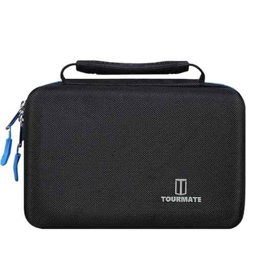 Hard Storage Case For Idprt Bluetooth Thermal 4X6 Label Printer - Travel Case For Jade/Pedoolo/Knaon/Nelkoglobal/Nelko Label Printer(Box For Sale) (Black & Blue, 4X6)