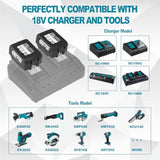 6.0Ah Replacement Battery for Makita 18V BL Series Power Tool Batteries