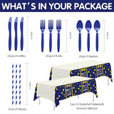 194PCS Mr. Onederful 1st Birthday Tableware Set – Plates, Cups, Napkins for 24