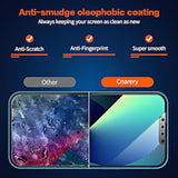 [2 Pack Green Privacy Screen Protector For Iphone 13/13 Pro (6.1 Inch), [Easy Installation Kit][Anti Peeping][Case Friendly] Green Anti-Spy Tempered Glass Screen Protector