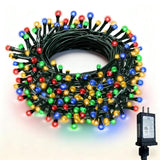 Christmas Light 1000 Leds 336Ft Green Cable Wire Fairy String Tree Twinkle Lights Plug In 12 Modes For Christmas Party,