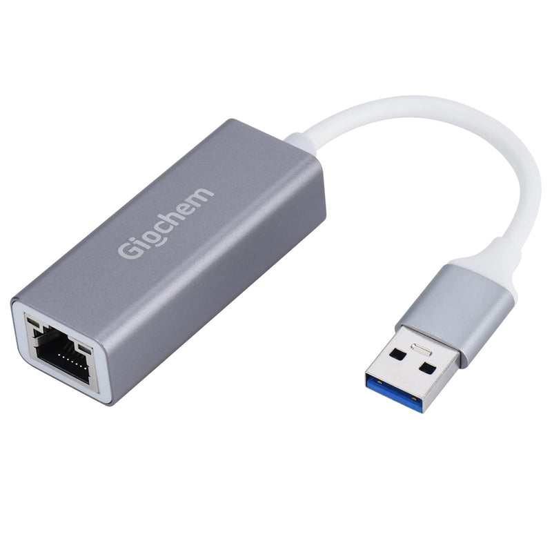 Usb To Ethernet Adapter, Aluminum Usb 3.0 To 100/1000 Gigabit Ethernet Lan Net