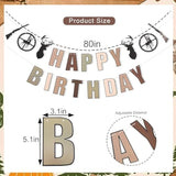 Deer Hunting Camo Happy Birthday Banner - Deer Hunting Party Decorations,The Big One Deer Hunting Birthday Banner,Buck Deer Party Decorations