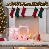 Cat Ear Bluetooth Headphones,Toddlers Kids Wireless Headphones For Boys Girls
