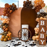 Cow Print Balloon Arch Kit: Farm Party Decor