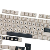 Black White Japanese Pbt Keycap Cherry Profile Dye Sublimation Mechanical Keyb
