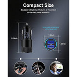 2-Pack Fast Charge Dual Port USB Car Charger for iPhone & Galaxy - 3.4A