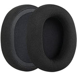 Geekria Comfort Mesh Fabric Replacement Ear Pads for Turtle Beach Stealth 600/500/ 400/300 Headphones Ear Cushions, Repair Parts (Black)