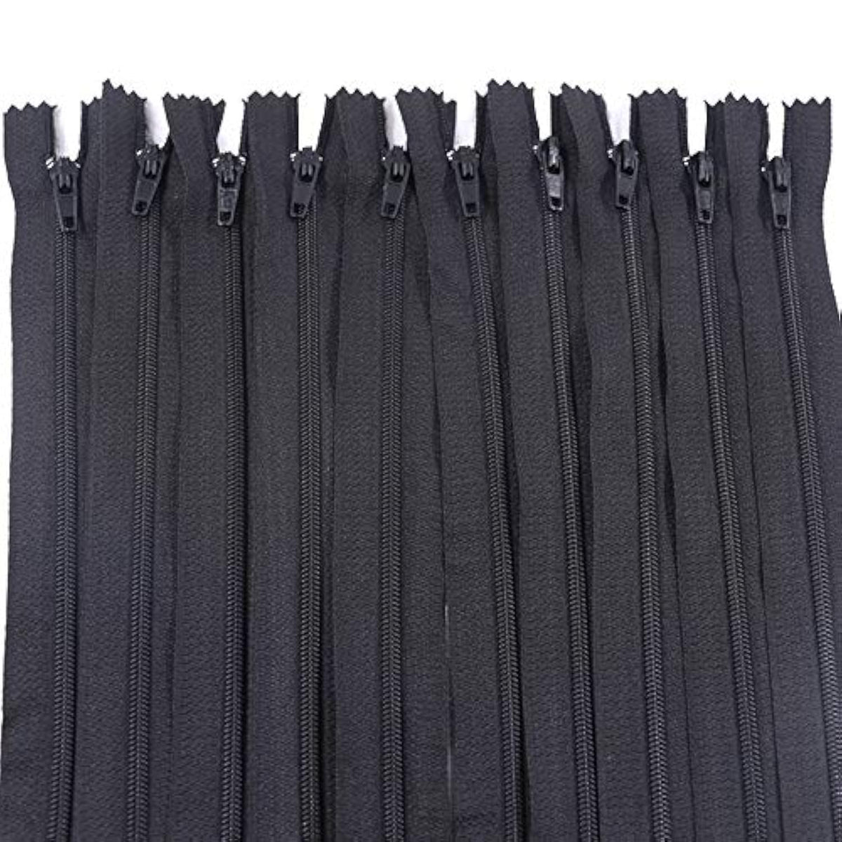 60Pcs 12Inch Nylon Coil Zippers For Tailor Sewer Sewing Craft Crafter'