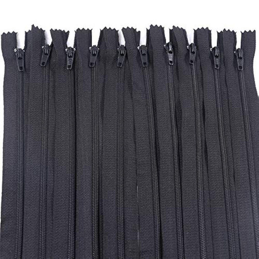 60Pcs 12Inch Nylon Coil Zippers For Tailor Sewer Sewing Craft Crafter'