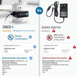 6V AC Adapter for Nordictrack Act Elliptical Power Cord: UL Listed Extra Long 6.5 Ft Power Supply A.C.T. Pro AudioStrider 600 800 900 U300 R400 E5.5 E5.7 E5VI T7SI E7SV CX 920 ASR 630 700 Trainer Bike