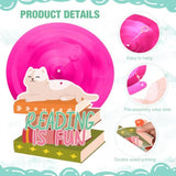 22 Pcs Books Hanging Swirls Decorations Reading Party Garlands Banner Ceiling Book Themed Wall Ornament For Birthday Baby Shower Library School Club Celebrating Events Supplies Decor