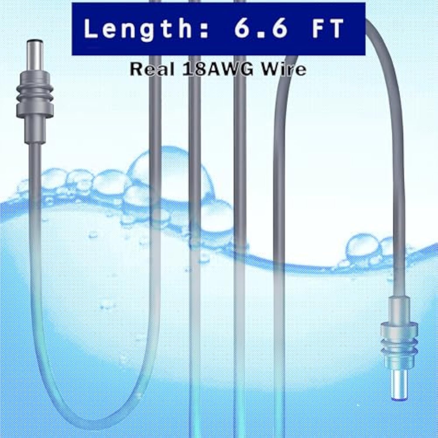Starlink Mini Cable 6.5Ft Short Power Charging Cable,18Awg Universal Starlink Mini Dc Power Cable – Replacement Accessory For Starlink Mini Devices