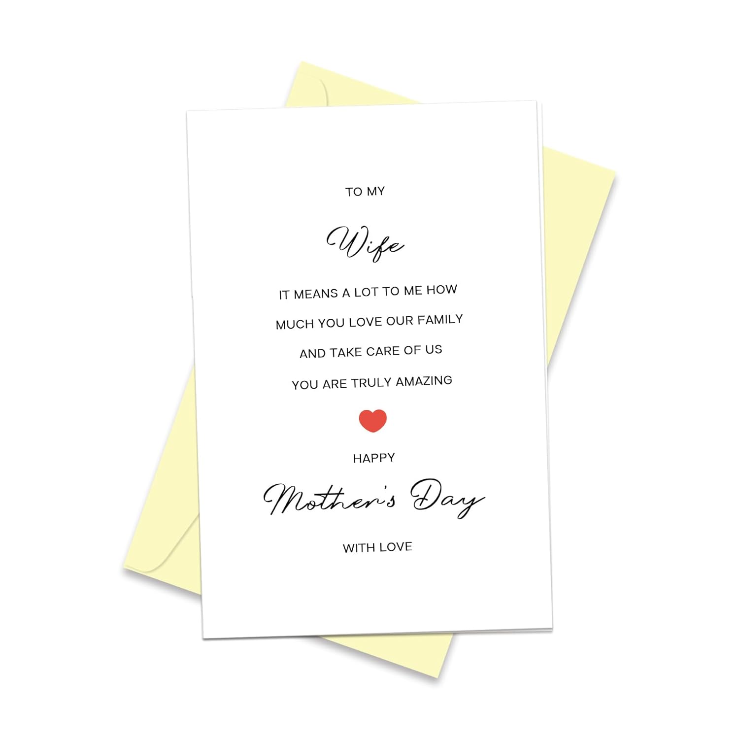 Funny Mother'S Day Card For Wife?Romantic Mother'S Day Card From Husband,You Are Truly Amazing