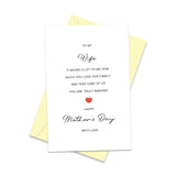 Funny Mother'S Day Card For Wife?Romantic Mother'S Day Card From Husband,You Are Truly Amazing