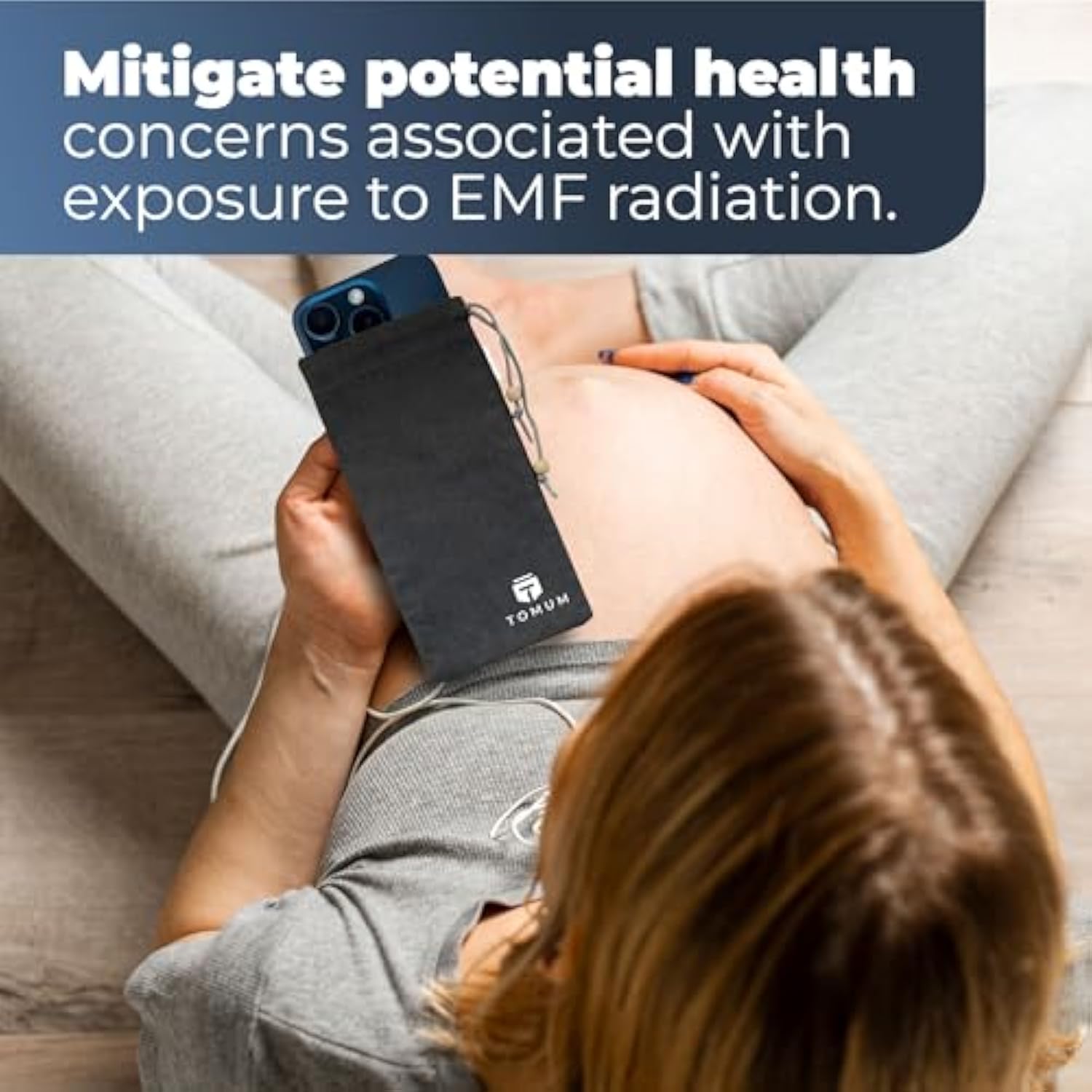 Emf Shield Sleeve For Cell Phone - Emf Protection Smartphone Pouch - Anti Emp Bag - Signal Blocking Case For Radiation Emf Emp 5G Rfid (Black)