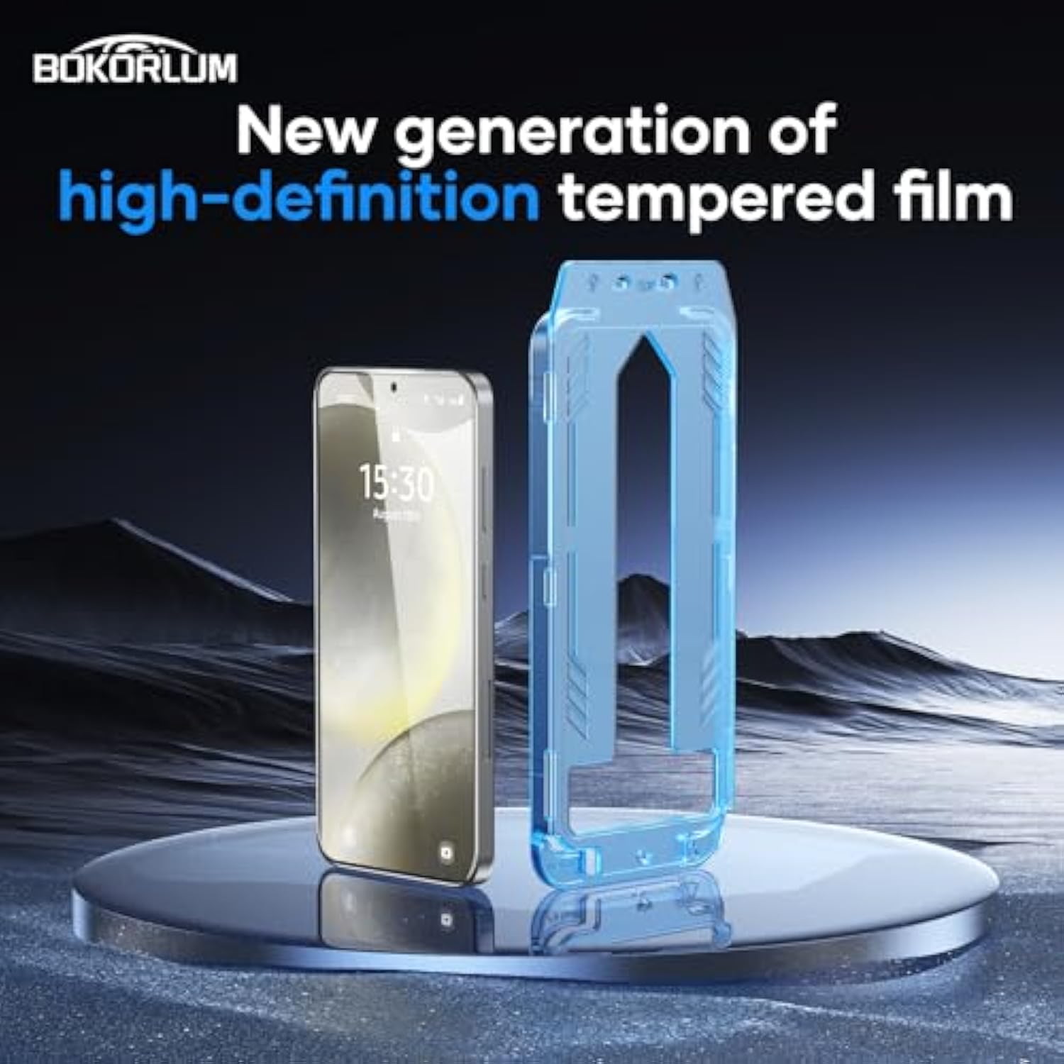 2 Pack For Samsung Galaxy S24 Ultra Tempered Glass Screen Protector, Matte,Military Grade Shatterproof,9H+ Hardness,Full Coverage,Auto Dust Removal,No Bubbles,Bright Edged Frosted Finish,Ultrathin,Easy Installation.(Hd, S24 Ultra)